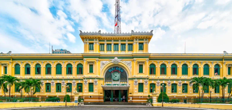 Saigon Central Post Office, A Colonial Architectural Tour
